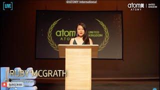 ATOMY UK Official Launch Event Opening Speech @28th July 2021 | Ruby McGrath