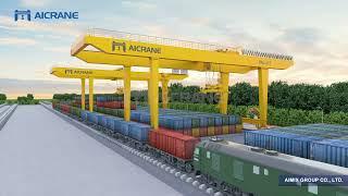 How Does A RMG Container Crane Work? - Aicrane