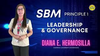 SBM 2022  Principle 1 - Leadership & Governance  Lauis National High School