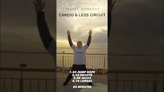 Travel Cardio Workout #shorts