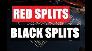 "Red Splits - Black Splits" ROULETTE SYSTEM TO WIN BIG | Best Roulette System for Inside Split Bets