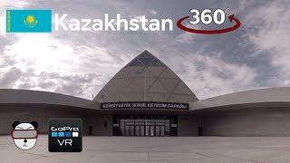  360° Outside The Pyramid | Astana, Kazakhstan 【GoPro VR Travel | 360 Video】