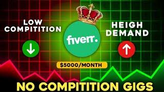 Zero Competition Fiverr Gigs 2025 – Log Pareshan Hai, Tum Aaram Se $5000/M Earn Kar Sakte Ho!