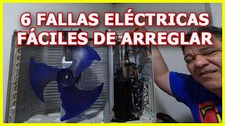 6 fallas eléctricas en aire acondicionado fáciles de arreglar (soluciones)