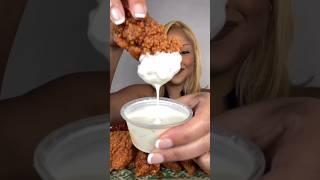 cookitgirleats on instagram #asmr #wingstop #mukbang #foodshorts #asmrshorts #foodie #eating