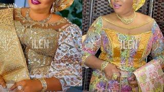 Beautiful Lace Skirt & Blouse Styles: Different Types Of African Lace Designs |Ankara Styles 2024