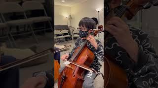 Slavonic Folk Song Cello Duet  played by Mr.Jun Hou’s wonderful student Alexander