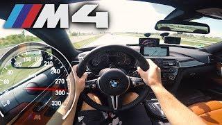 2018 BMW M4 Competition (0-295km/h) POV- TOP SPEED, Acceleration TEST