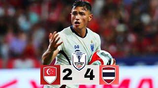 FULL HIGHLIGHT SINGAPORE VS THAILAND !! PIALA AFF 2024 GRUP A | Fans Camera