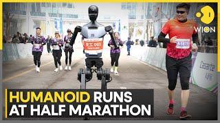 Humanoid Robot Speedster Steals the Show at Beijing Half Marathon | World News | WION