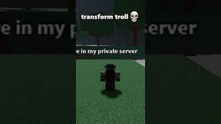 I wonder what bro planned for his private server 