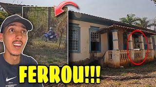 FUI SURPREENDIDO POR UM HOMEM MISTERIOSO NESSE CASARÃO ABANDONADO