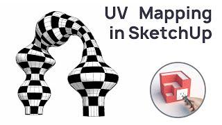 Thru Paint – UV Mapping in SketchUp - Fredo Tools Plugin Tutorial