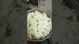 White sauce pasta #cooking #food #recipe #like #shortsvideo ️