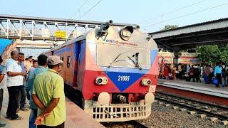 DRM Eastern Railway and A.D.R.M. at Katwa station | Katwa - Ahmadpur Train