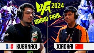 xiaohai VS  kusanagi  grand final  UFA2024    #streetfighter6  street fighter6