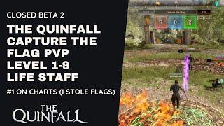 TOPPING THE BOARDS AS A HEALER - The Quinfall PVP ~ Capture The Flag 1-9