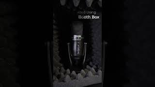 Portable Sound Recording Vocal Booth Box