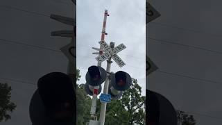 Ringing a safetran mechanical bell!#shorts #railfan #railroad #railway #train #usarailway