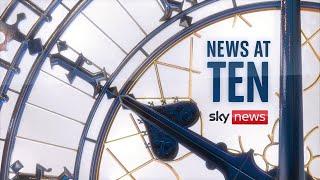 News at Ten | Russia wants 'quick peace' in Ukraine, ambassador to UK tells Sky News