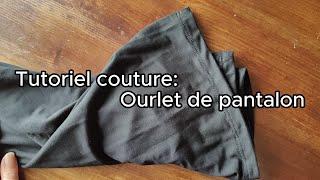 Réaliser un ourlet de pantalon