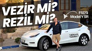 Dürüst Harbi İnceleme -  FSD ile Model Y SR - Vezir mi ? Rezil mi ? 1. Bölüm