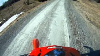 How to kill a CRF100f (Crash) - GoPro