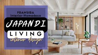 Japandi Home Design Inspiration | Japandi Style Living Room Design Ideas