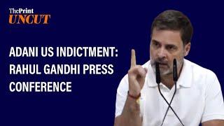 'Adani should be arrested, PM Modi protecting him'- Congress MP Rahul Gandhi's full press conference