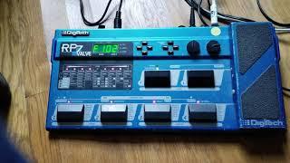 Digitech RP7 out of this world sounds!