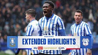 Sheffield Wednesday vs. Cardiff City: Extended Highlights | EFL Championship | CBS Sports Golazo