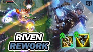 RIVEN REWORK MADE HER BROKEN  Crit Riven Wild Rift Gameplay