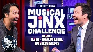 Musical Jinx Challenge with Lin-Manuel Miranda | The Tonight Show Starring Jimmy Fallon