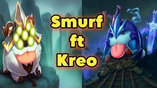Smurf ft. Kreo ! попалась OTP Zoe ! Смурф нарезка ! League of Legends