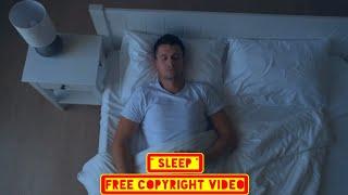 Man Sleep Free Copyright Video | Free Stock Video | No Copyright Video | Royalty free Video