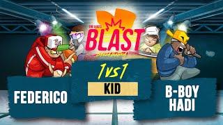 Federico vs Hadi I TOP 16 1vs1 Kid I The Legits Blast 2024