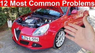 12 Most COMMON ISSUES on Alfa Romeo Giulietta, Weak Points, Problems