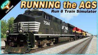  LIVE - WE'RE RUNNING THE AGS IN RUN 8 TRAIN SIMLATOR