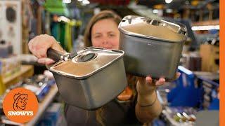 SmartSpace Square Pot Stackable Cookware Set