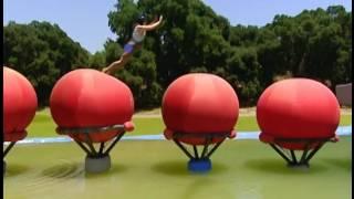 Jessie Graff from ANW on Wipeout on Qualifier!