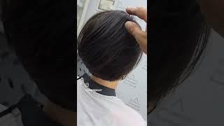 Женская стрижка для тонких, слегка пористых волос #стрижка #hair #hairstyle #парикмахер #чуриков