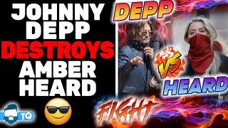 Johnny Depp Just ROASTED Amber Heard In Court! Justice For Johnny Now!