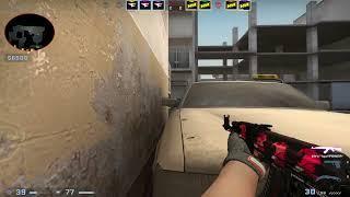 CSGO POV NAVI s1mple (30/17) vs FaZe (dust2) @ IEM Katowice 2022