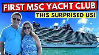 This MSC Cruise Is DIFFERENT! MSC Yacht Club Embarkation Day & First Impressions