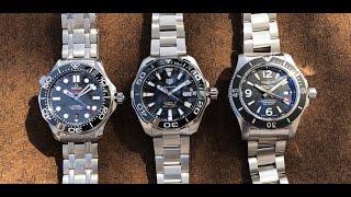 What is better ? Diver’s watches - Omega TAG Heuer Breitling