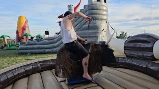 Jeremy Cuchiara on Mechanical Bull