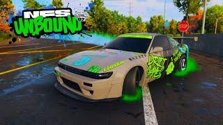 180SLIDE-X!! | Nissan 180SX A Class Drift Pro Build | NFS Unbound Vol 7