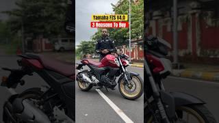 3 Reasons To Buy 2023 Yamaha FZS V4 | BikeWale #shorts