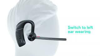 How to wear the BH71 headset