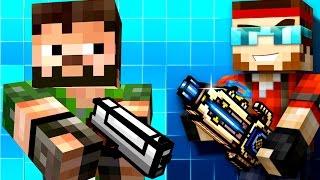 Pixel Gun 3D Let's play - KokaPlay - Пиксель Ган 3Д по сети - Летсплей на русском